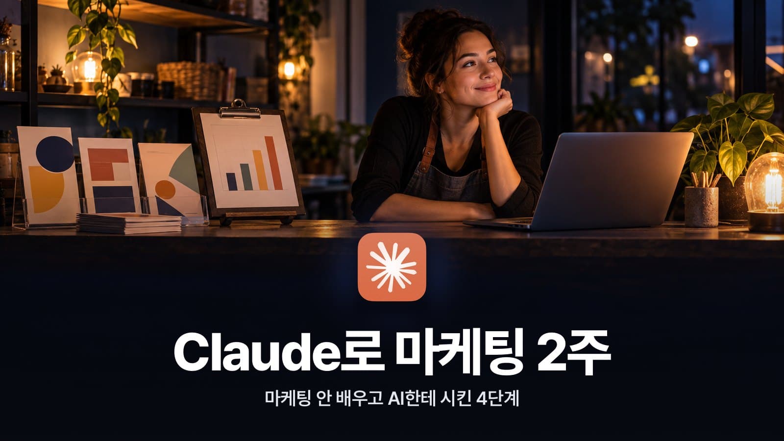 마케팅 안 배우고 2주, 클로드에 시킨 4단계 그대로 대표 이미지