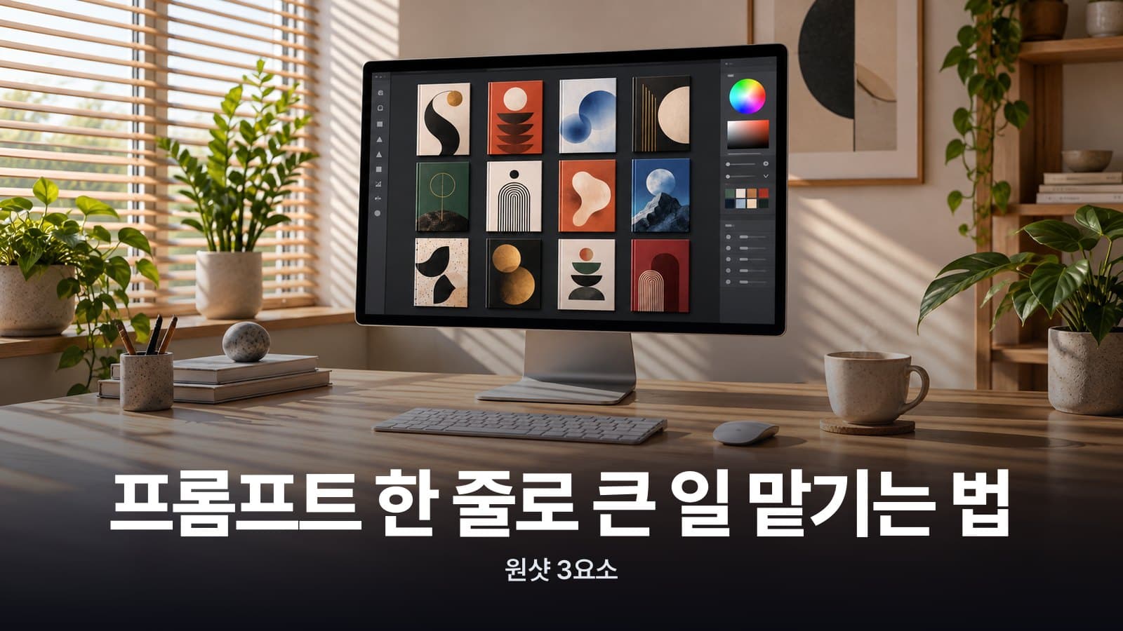 센터 운영에 바로 쓰는 원샷 프롬프트 10개 — 3요소 공식 대표 이미지